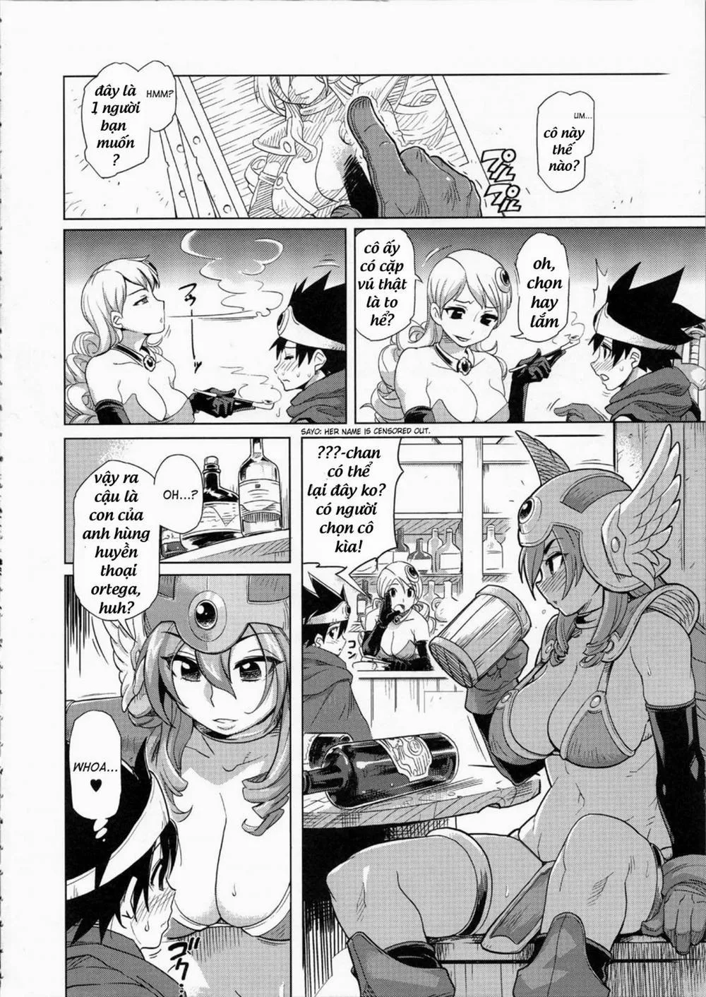 HentaiVN.net - Ảnh 3 - Lets Have An Adventure (Dragon Quest III) - Chap 1