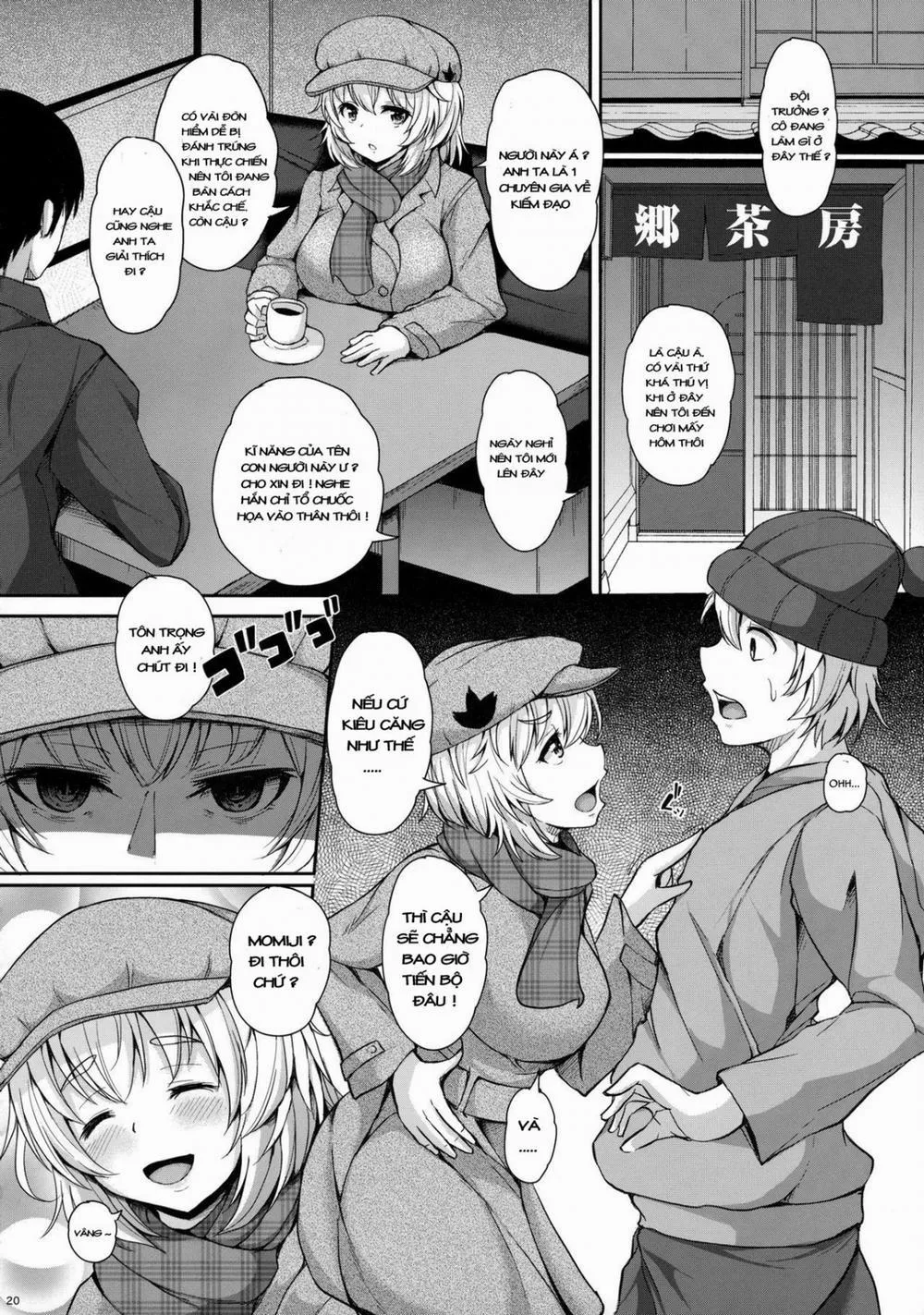 HentaiVN.net - Ảnh 20 - Momiji-chan to Goshujin-sama (Touhou Project) - Chap 1