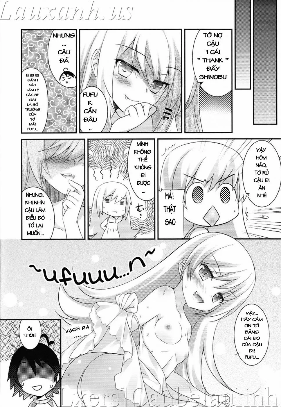 HentaiVN.net - Ảnh 25 - Tsukihi Karen and I Fight Too Much (Bakemonogatari) - Chap 1