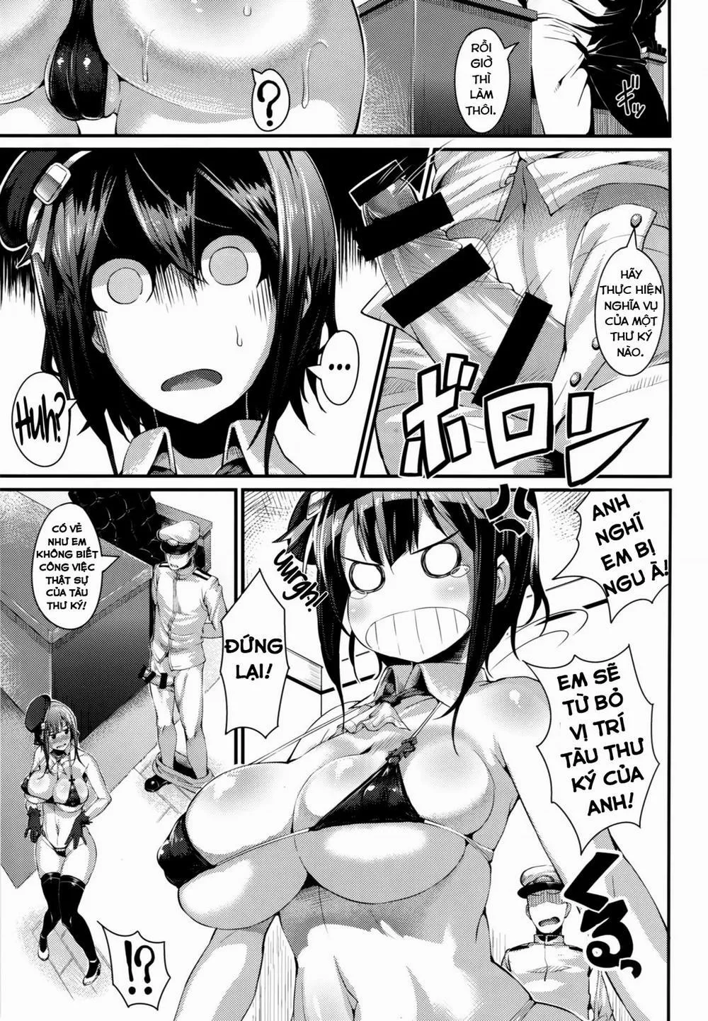 HentaiVN.net - Ảnh 4 - T.K.O!! (Kancolle) - Chap 1