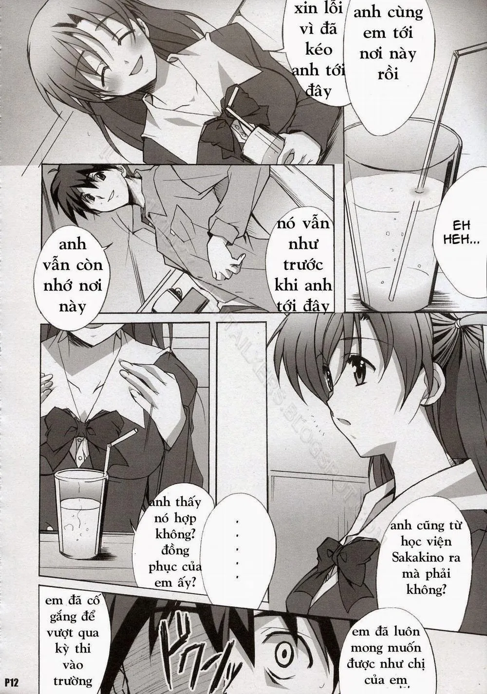 HentaiVN.net - Ảnh 10 - After Days (School Day) - Chap 1