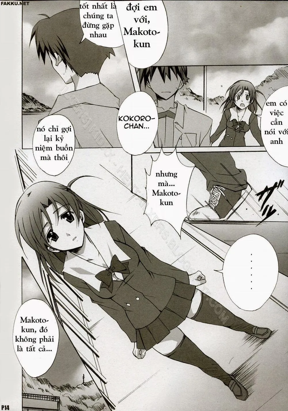 HentaiVN.net - Ảnh 12 - After Days (School Day) - Chap 1