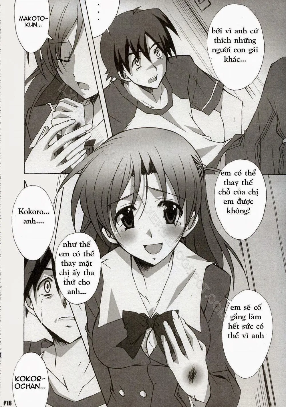 HentaiVN.net - Ảnh 16 - After Days (School Day) - Chap 1