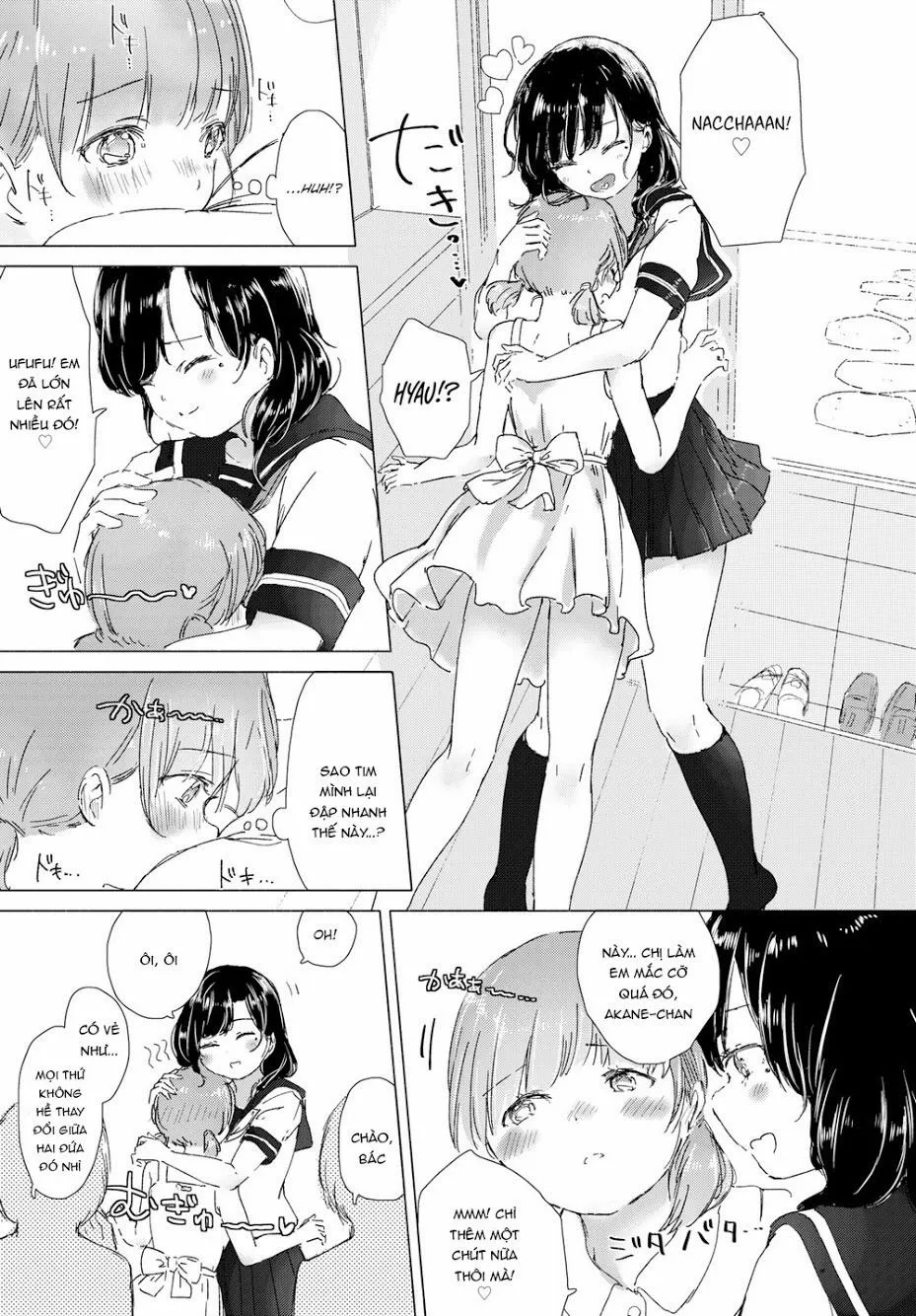 HentaiVN.net - Ảnh 4 - A Desire to Be with Her, a Night of Temptations - Chap 1
