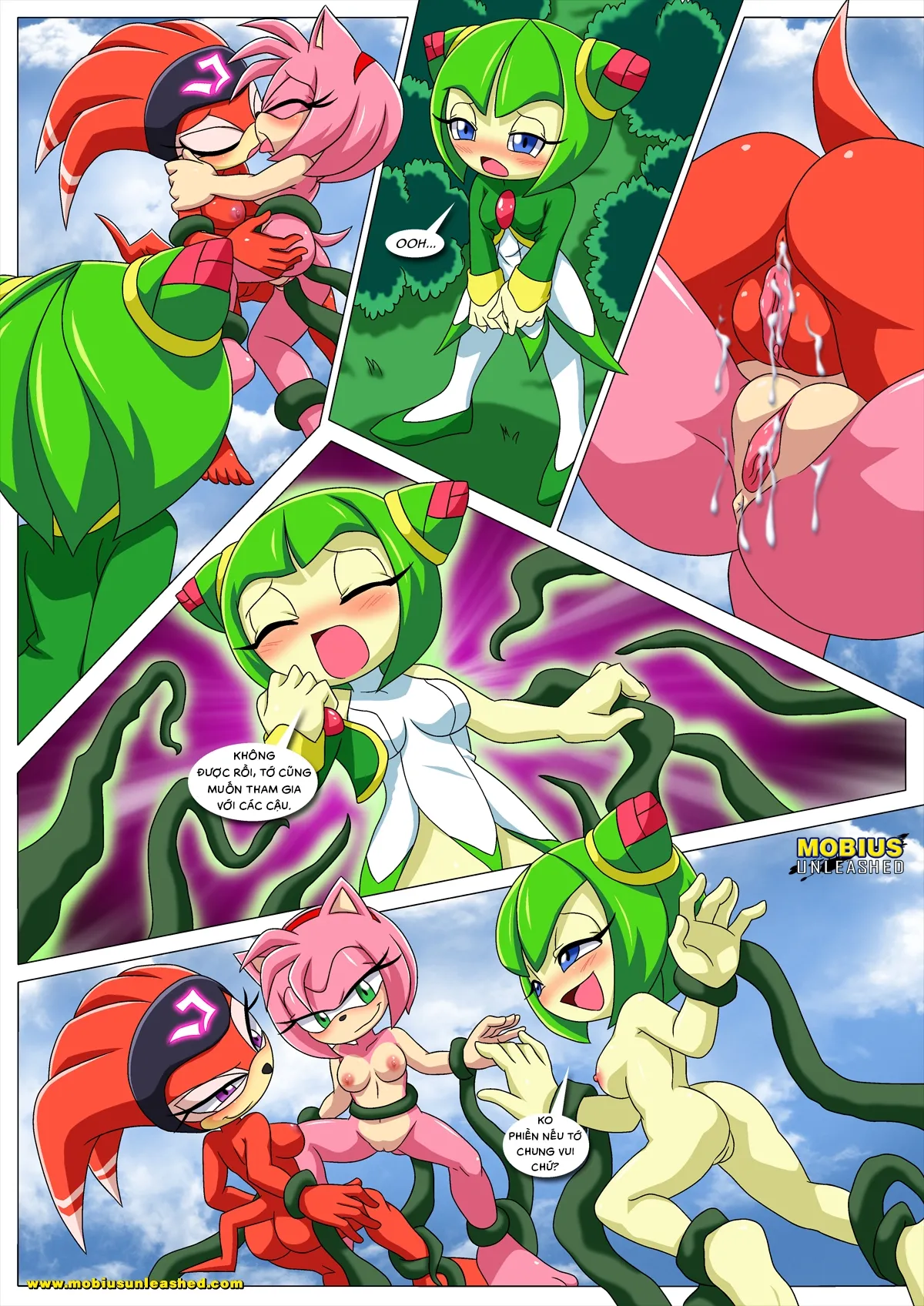 HentaiVN.net - Ảnh 12 - Team GF's Tentacled Tale - Chap 1