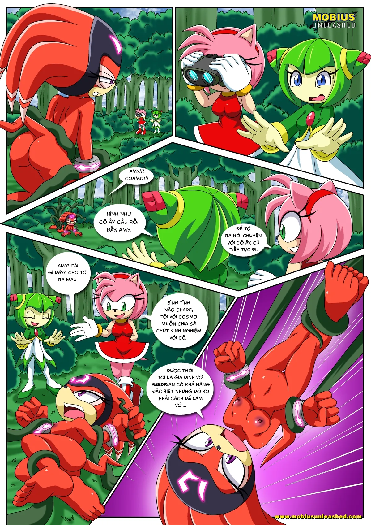 HentaiVN.net - Ảnh 8 - Team GF's Tentacled Tale - Chap 1