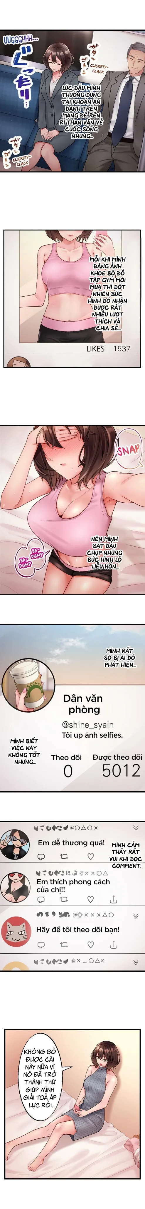HentaiVN.net - Ảnh 7 - Bị bắt quả tang bởi đồng nghiệp! [Busted by my Co-Worker] - Chap 1