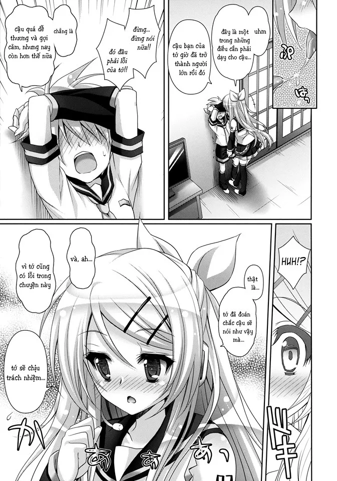 HentaiVN.net - Ảnh 10 - Rin-san Now! (Vocaloid) [リンさんなう! (VOCALOID)] - Chap 1