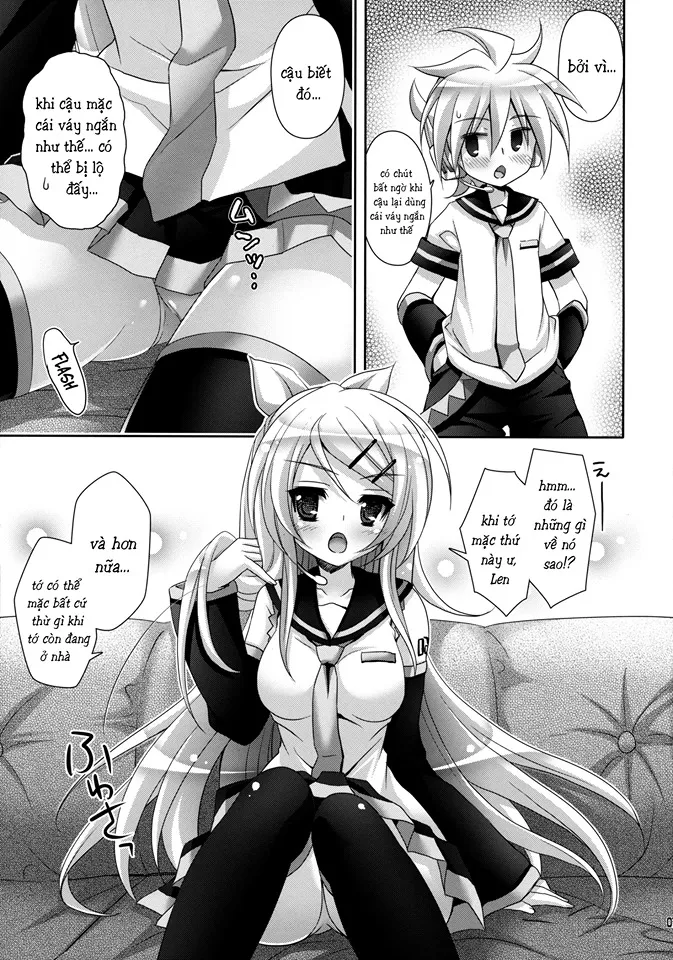 HentaiVN.net - Ảnh 6 - Rin-san Now! (Vocaloid) [リンさんなう! (VOCALOID)] - Chap 1