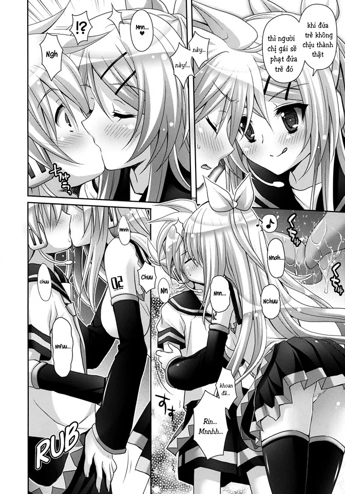 HentaiVN.net - Ảnh 9 - Rin-san Now! (Vocaloid) [リンさんなう! (VOCALOID)] - Chap 1