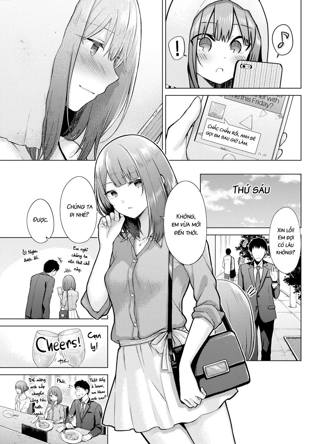 HentaiVN.net - Ảnh 6 - I'm Sorry I Can't Smile for You - Chap 1