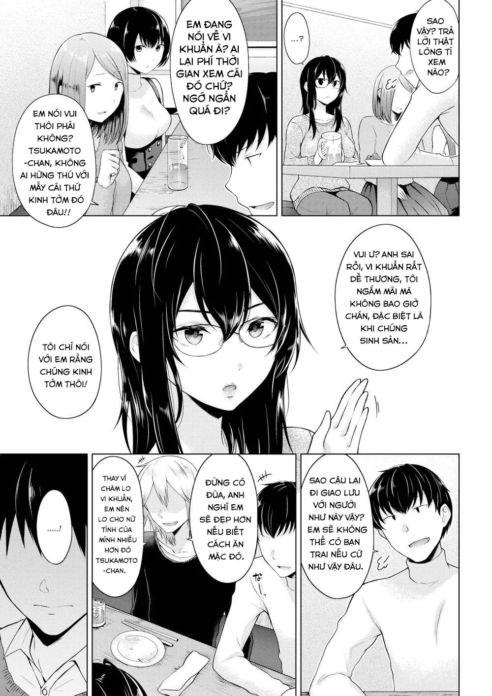 HentaiVN.net - Ảnh 7 - Phía sau đôi mắt kính của em [Beyond the Lens] - Chap 1