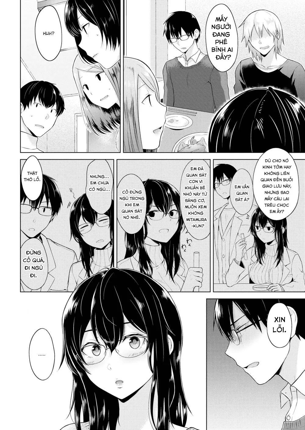HentaiVN.net - Ảnh 8 - Phía sau đôi mắt kính của em [Beyond the Lens] - Chap 1