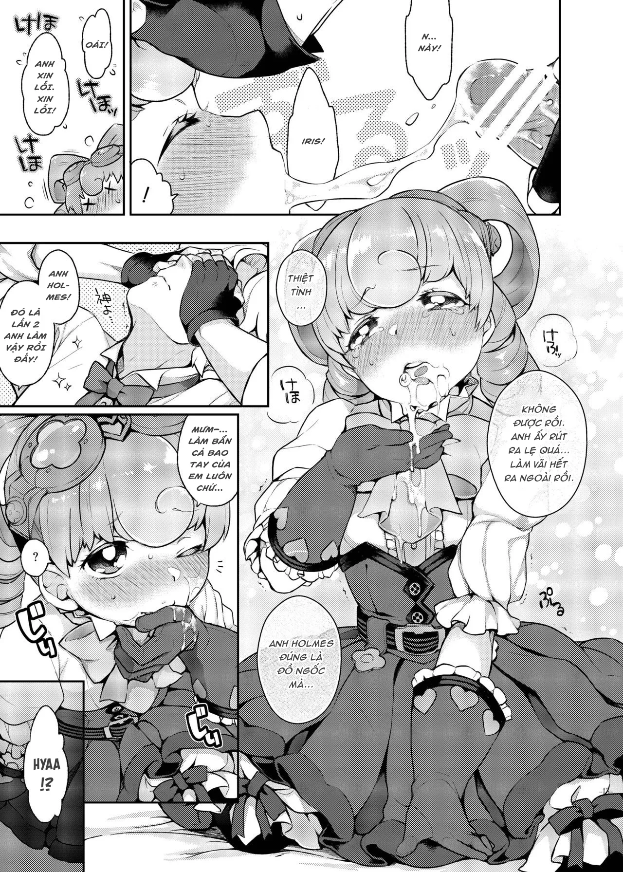 HentaiVN.net - Ảnh 13 - Nhóc Watson bé nhỏ [Una Sera Di London (The Great Ace Attorney)] - Chap 1
