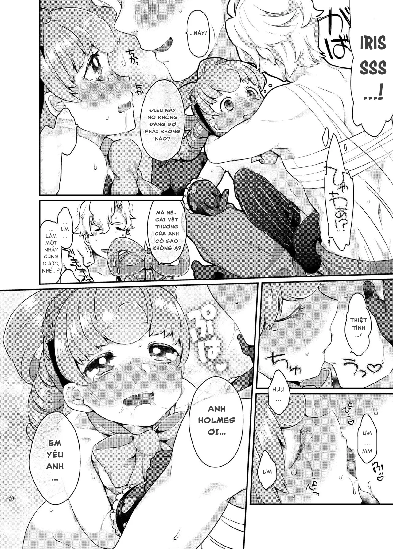 HentaiVN.net - Ảnh 20 - Nhóc Watson bé nhỏ [Una Sera Di London (The Great Ace Attorney)] - Chap 1