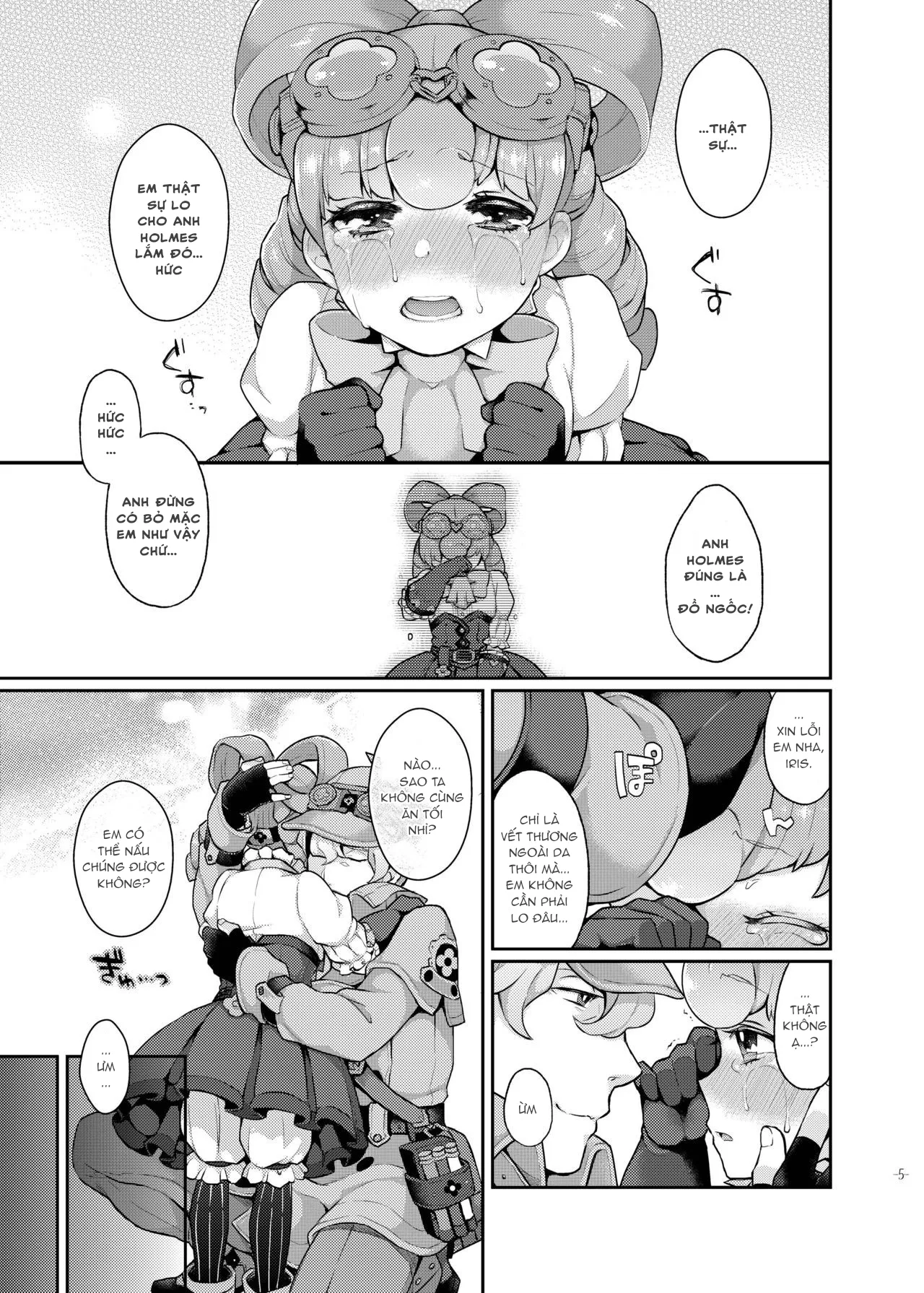 HentaiVN.net - Ảnh 5 - Nhóc Watson bé nhỏ [Una Sera Di London (The Great Ace Attorney)] - Chap 1