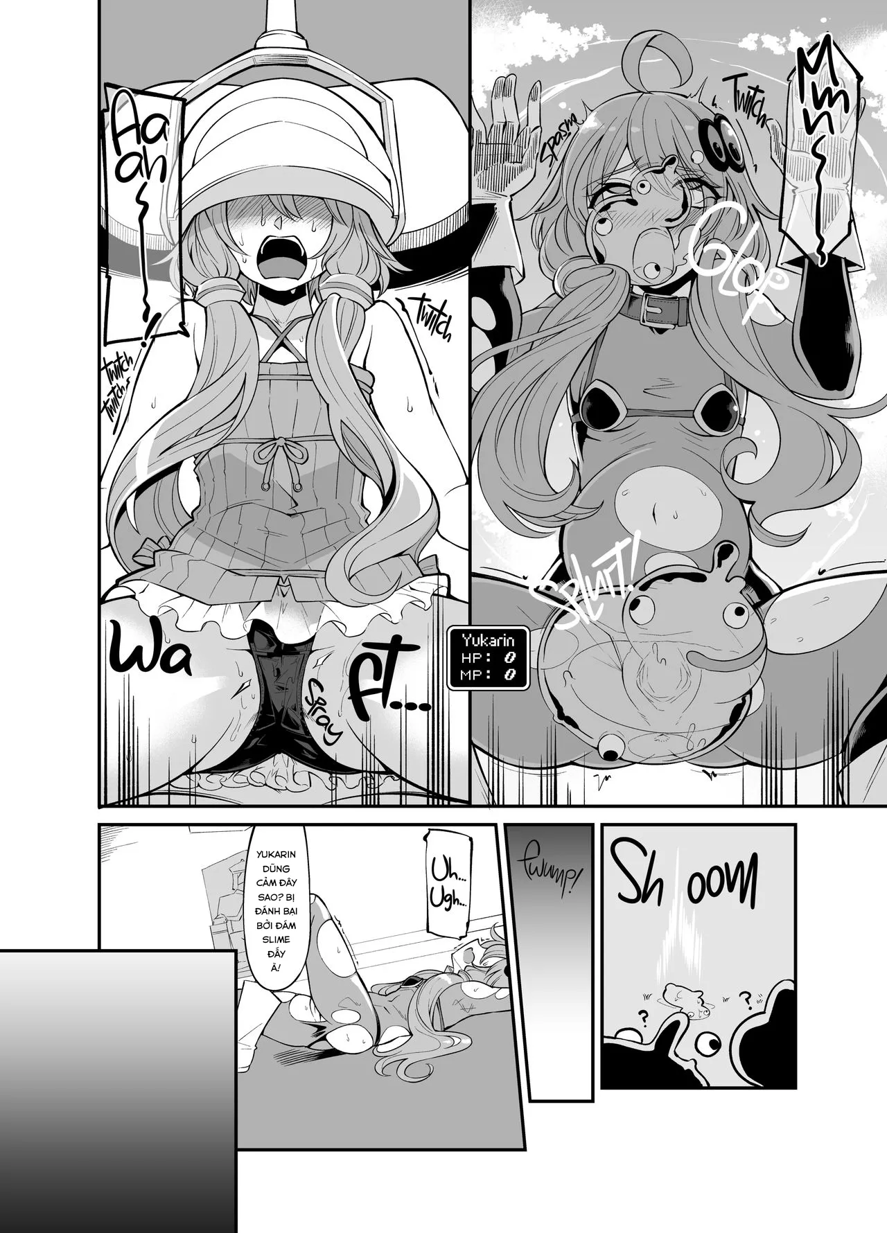 HentaiVN.net - Ảnh 14 - Yuzuki Yukari In Dragon Quest - Chap 1