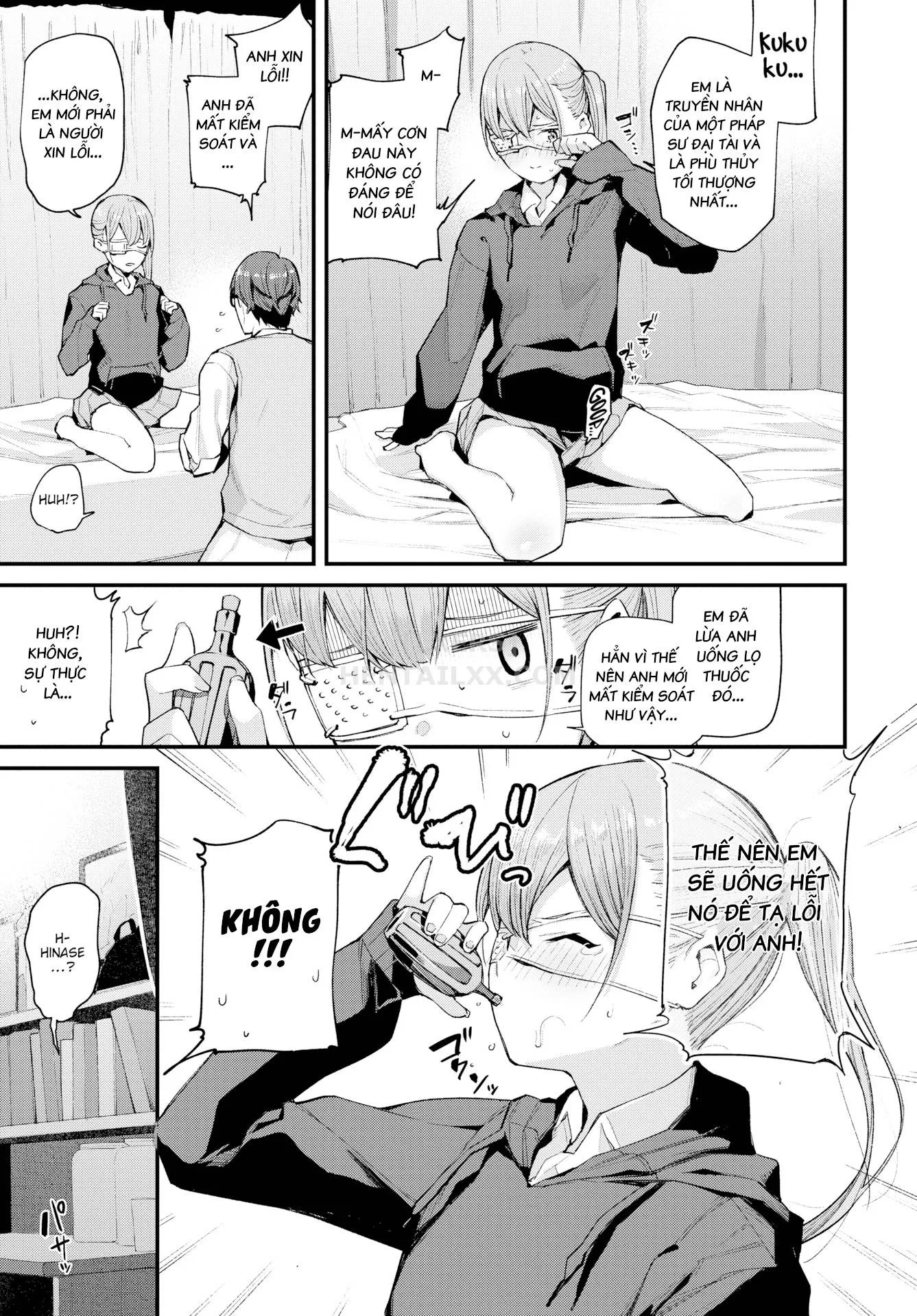 HentaiVN.net - Ảnh 14 - My Girlfriend is Chuuni - Chap 1