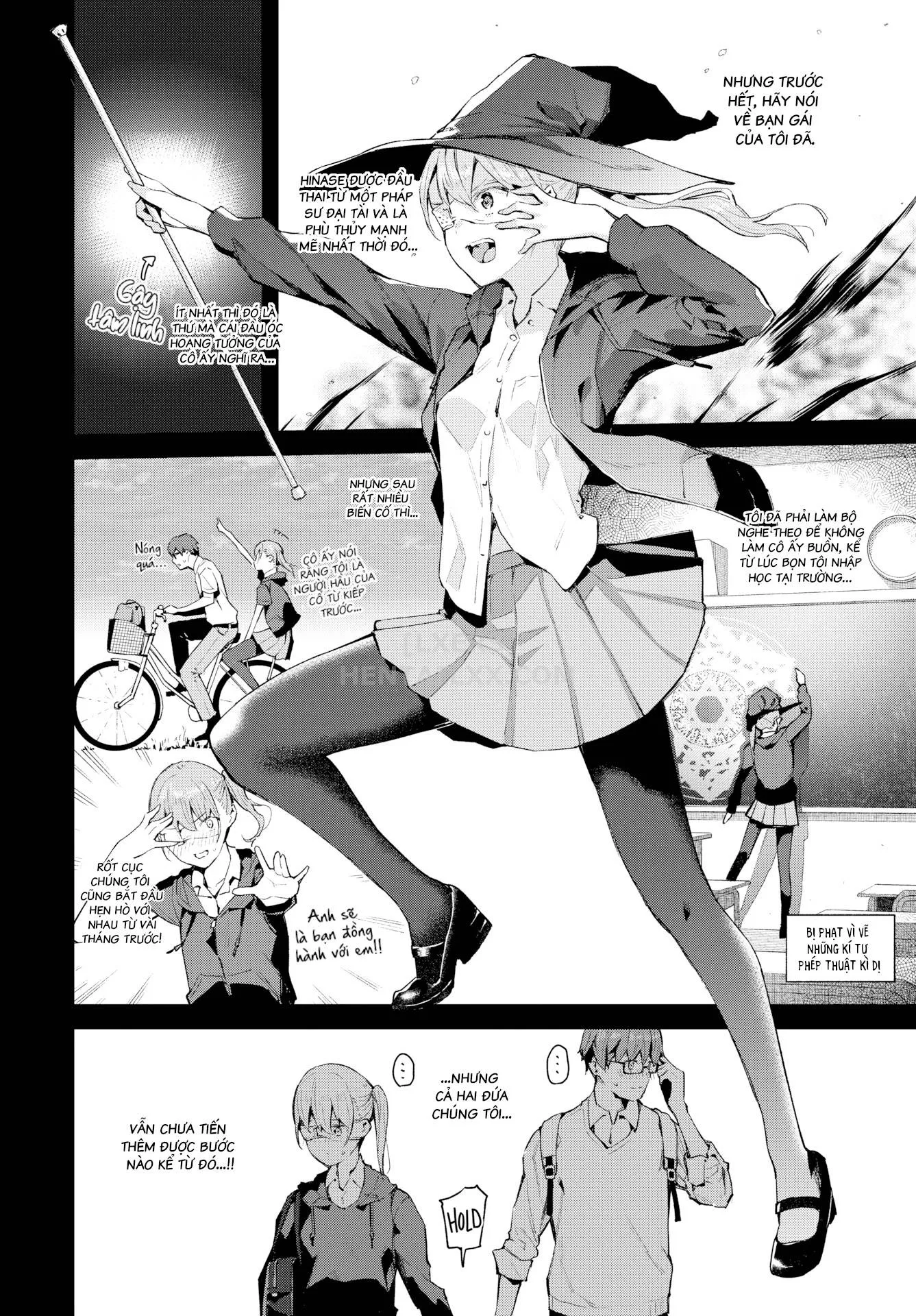 HentaiVN.net - Ảnh 3 - My Girlfriend is Chuuni - Chap 1