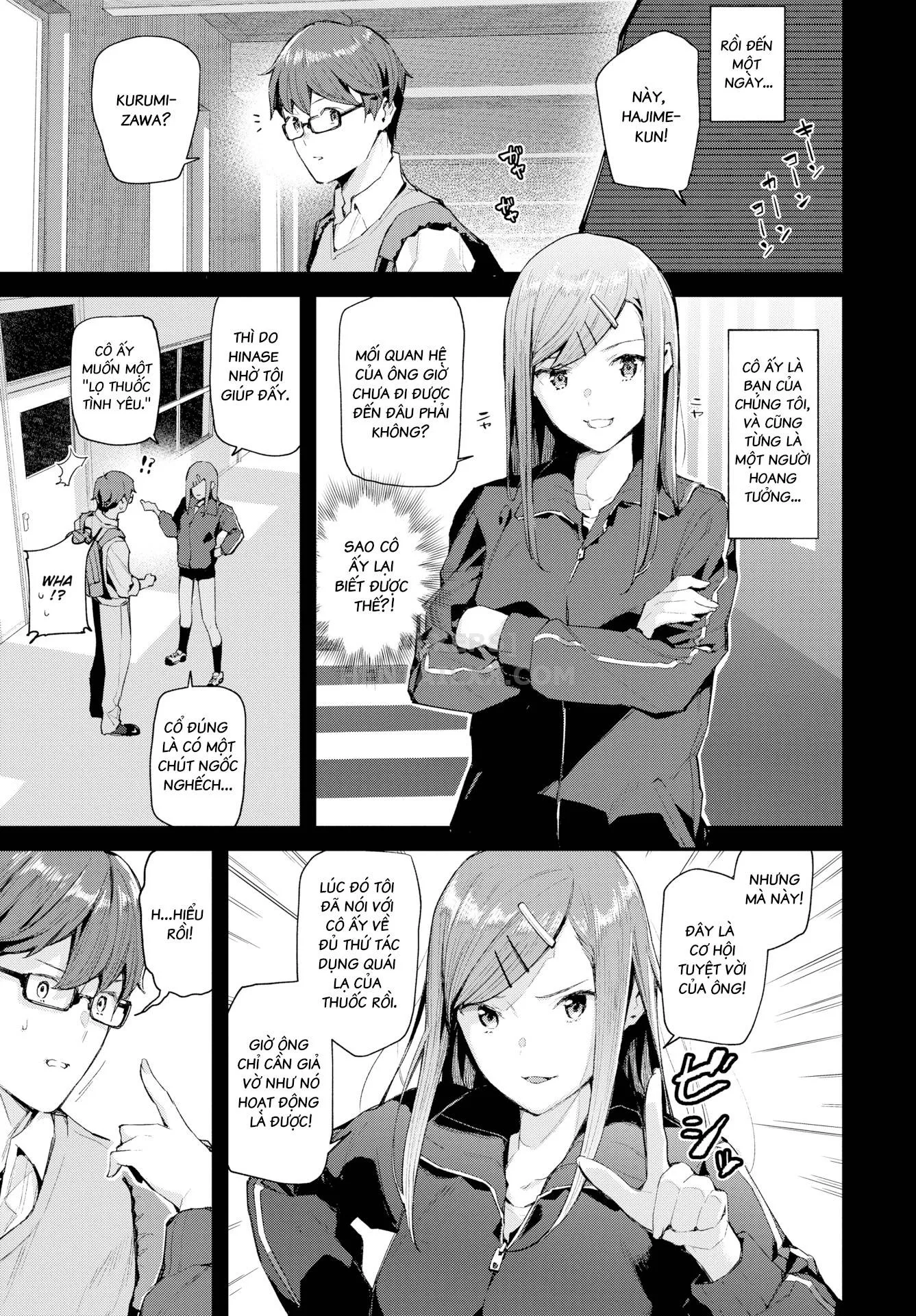 HentaiVN.net - Ảnh 4 - My Girlfriend is Chuuni - Chap 1