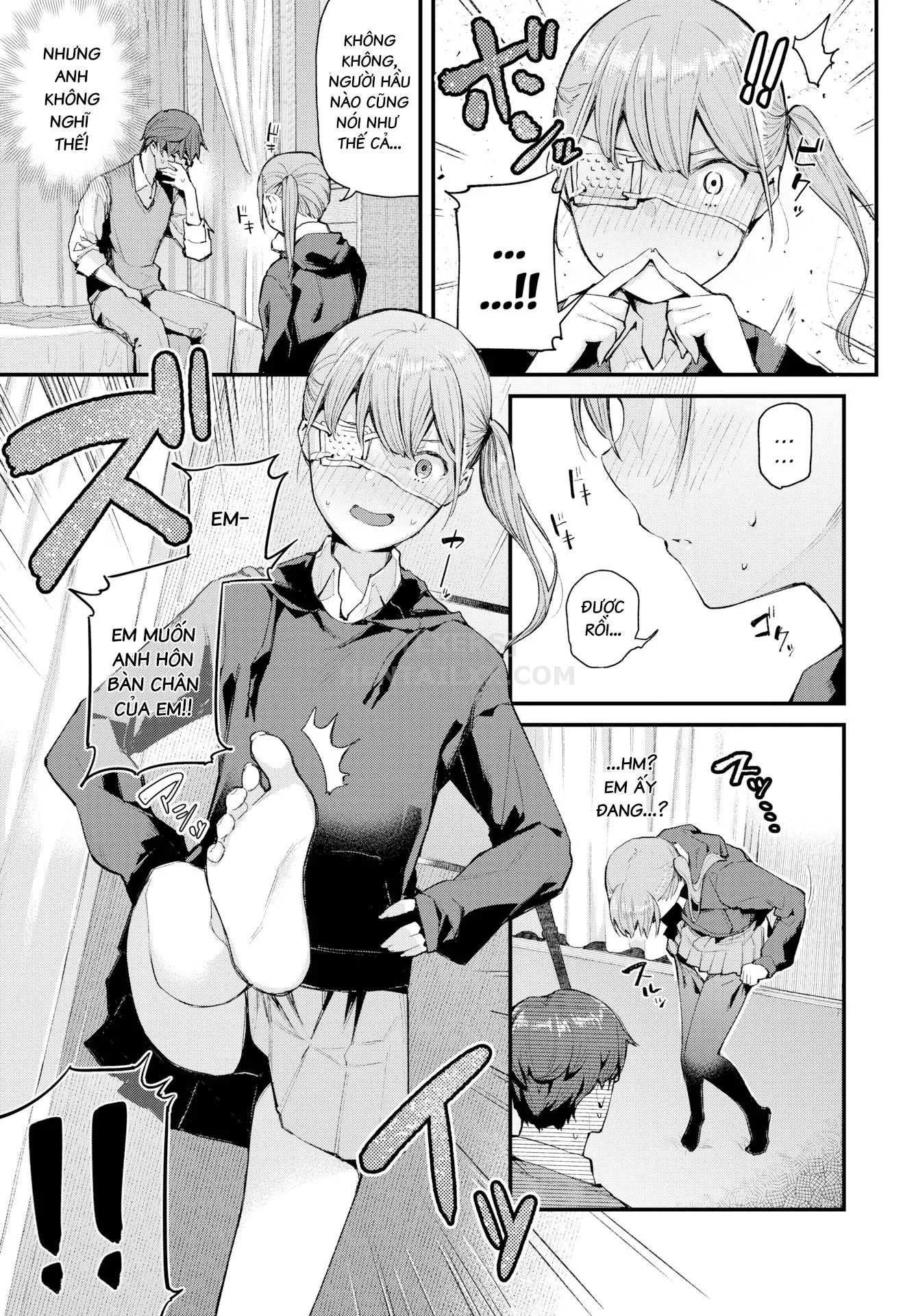 HentaiVN.net - Ảnh 6 - My Girlfriend is Chuuni - Chap 1