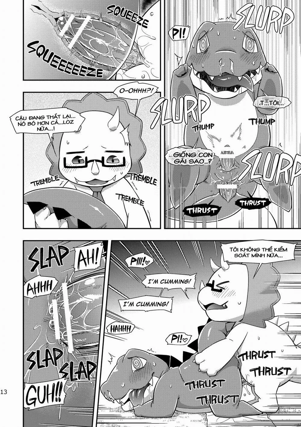 HentaiVN.net - Ảnh 13 - Waniken Panic (Amagi Brilliant Park) - Chap 1