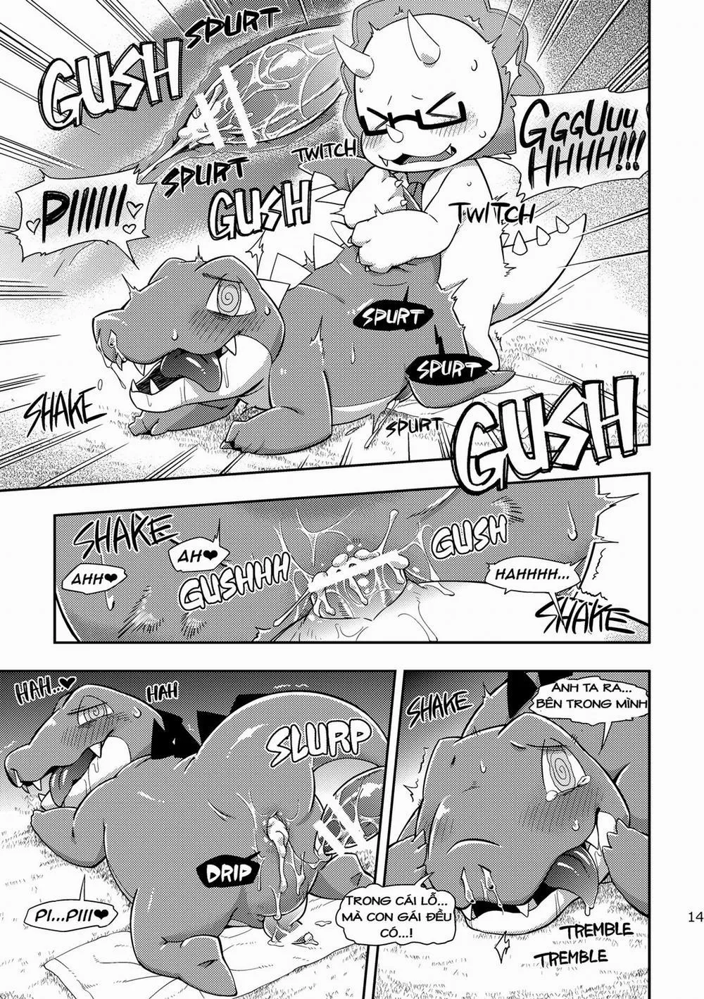 HentaiVN.net - Ảnh 14 - Waniken Panic (Amagi Brilliant Park) - Chap 1