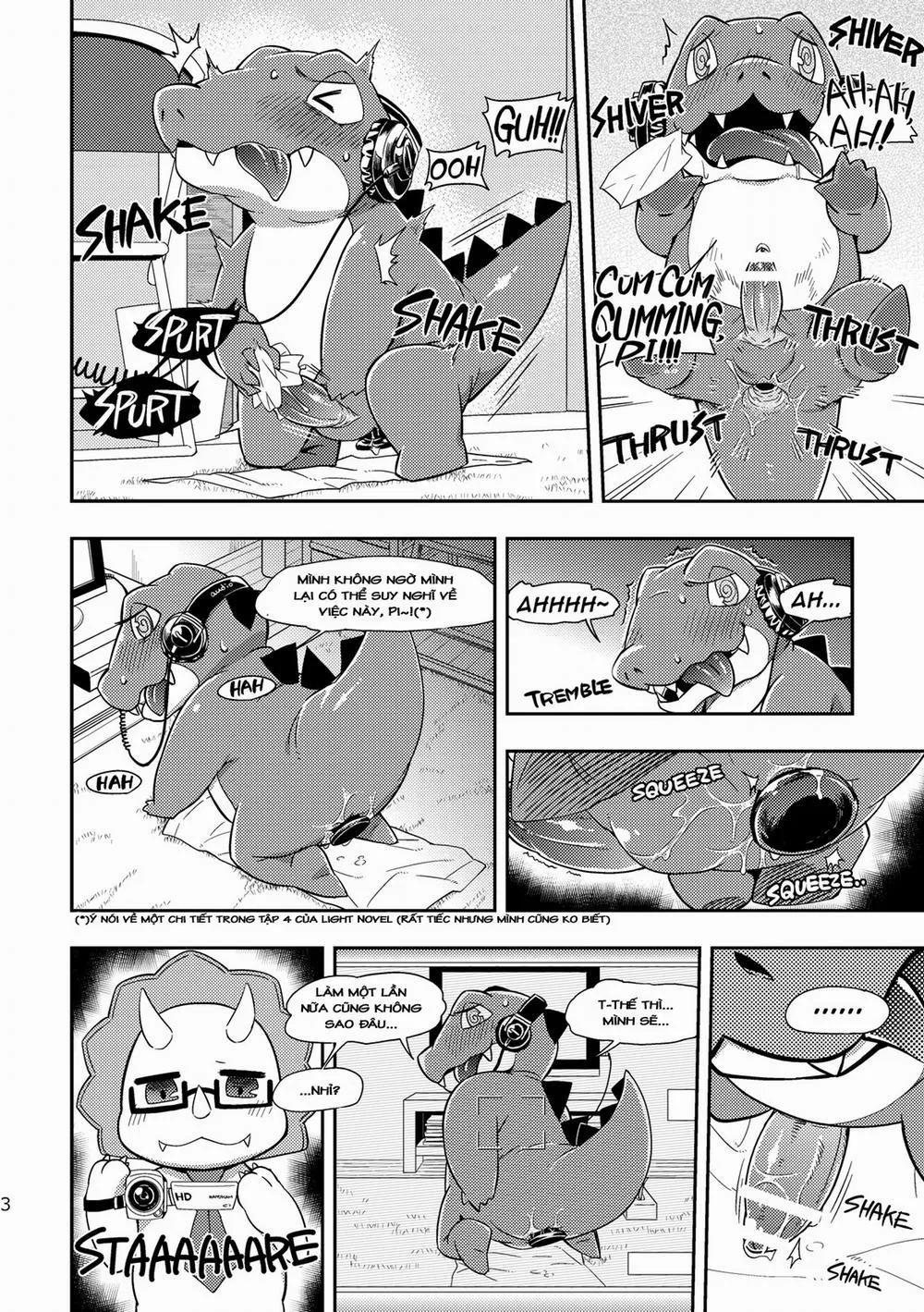 HentaiVN.net - Ảnh 3 - Waniken Panic (Amagi Brilliant Park) - Chap 1