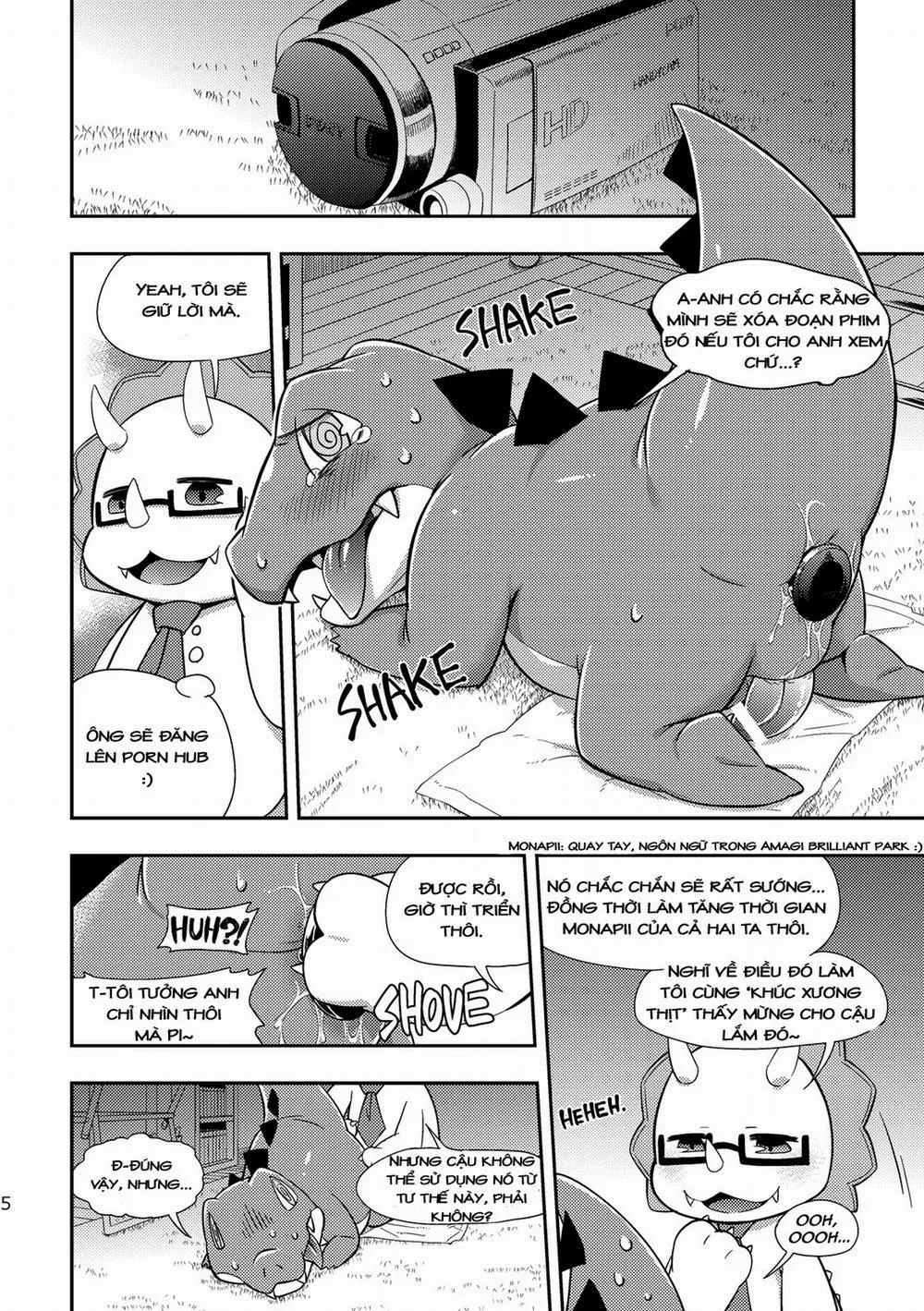 HentaiVN.net - Ảnh 5 - Waniken Panic (Amagi Brilliant Park) - Chap 1