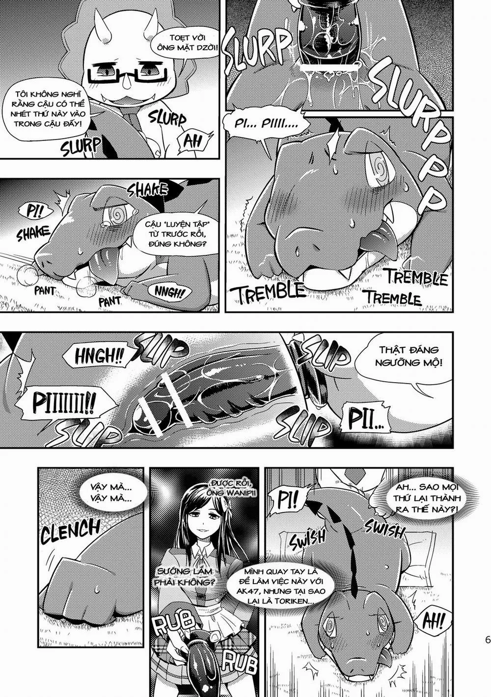 HentaiVN.net - Ảnh 6 - Waniken Panic (Amagi Brilliant Park) - Chap 1