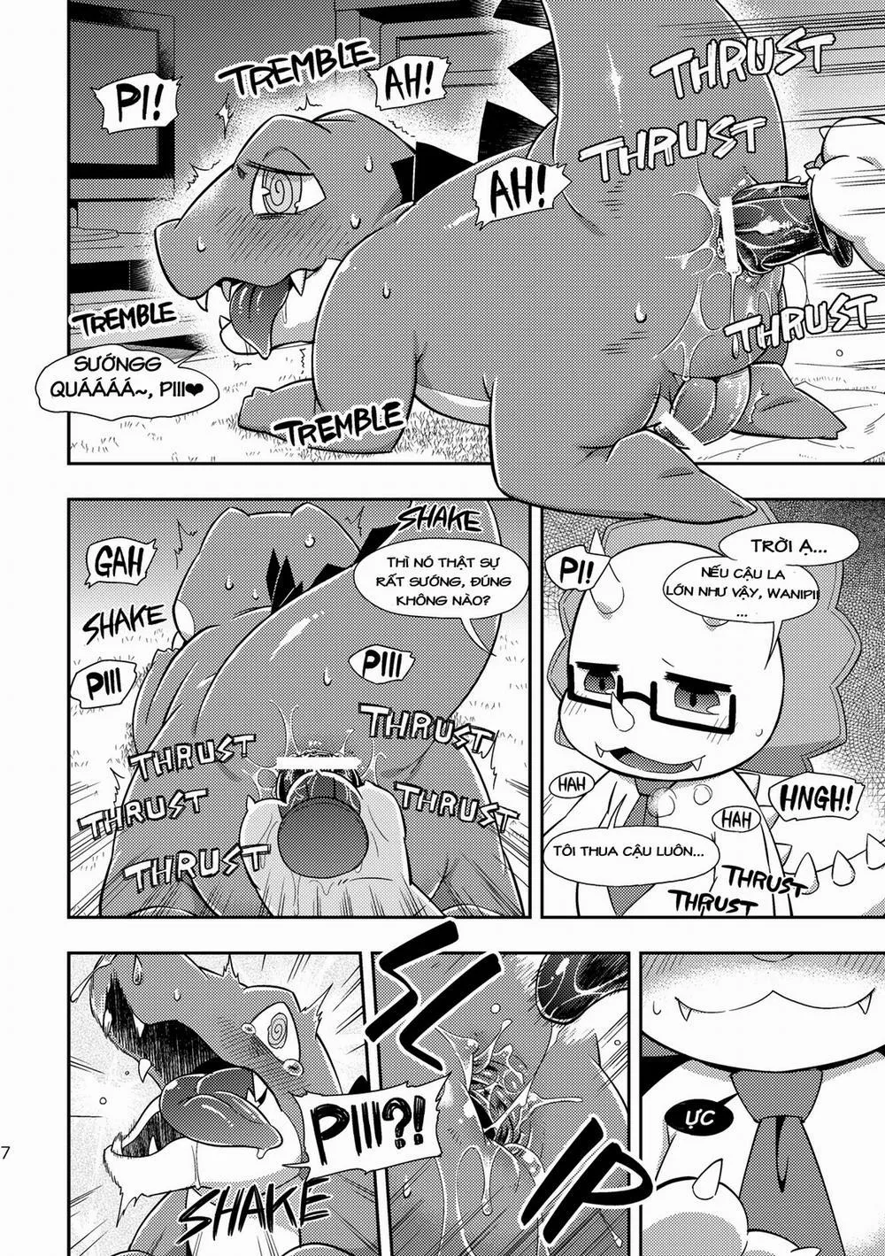 HentaiVN.net - Ảnh 7 - Waniken Panic (Amagi Brilliant Park) - Chap 1