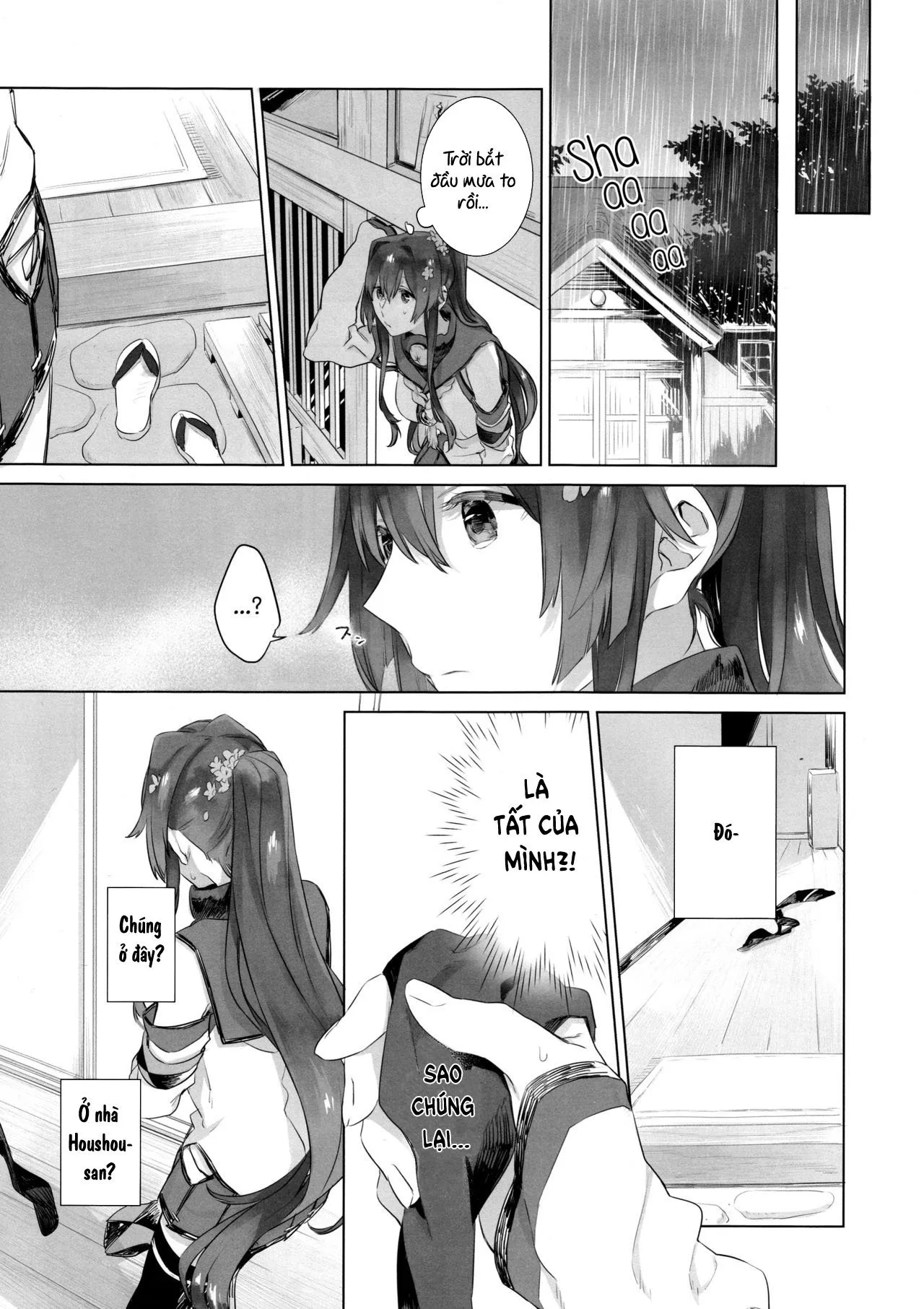 HentaiVN.net - Ảnh 10 - Ameagari no Hanayome - She became my bride after the rain. (Kantai Collection -KanColle-) - Chap 1