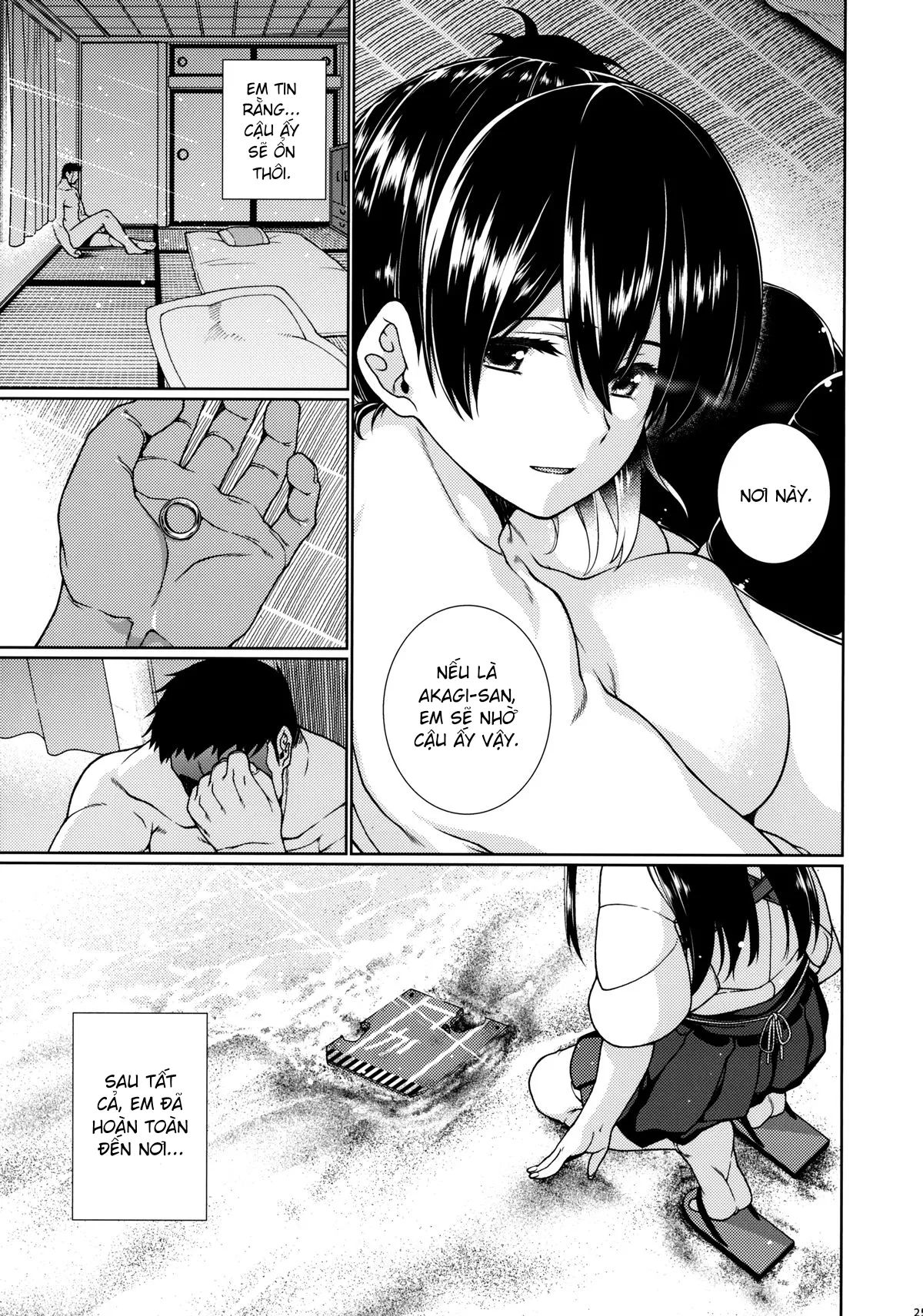 HentaiVN.net - Ảnh 25 - Saraba, Kyoukujitsu (Kantai Collection -KanColle-) [さらば、旭日 (艦隊これくしょん -艦これ-)] - Chap 1