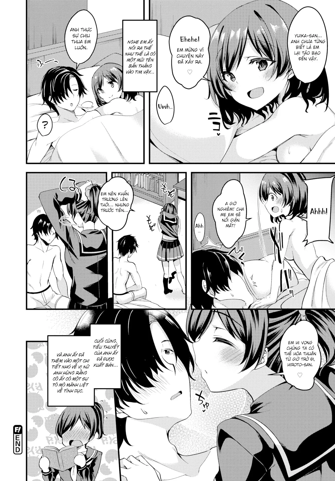 HentaiVN.net - Ảnh 20 - Những từ ngữ mà em muốn truyền tải tới anh [With the Words I Want to Convey to You] - Chap 1