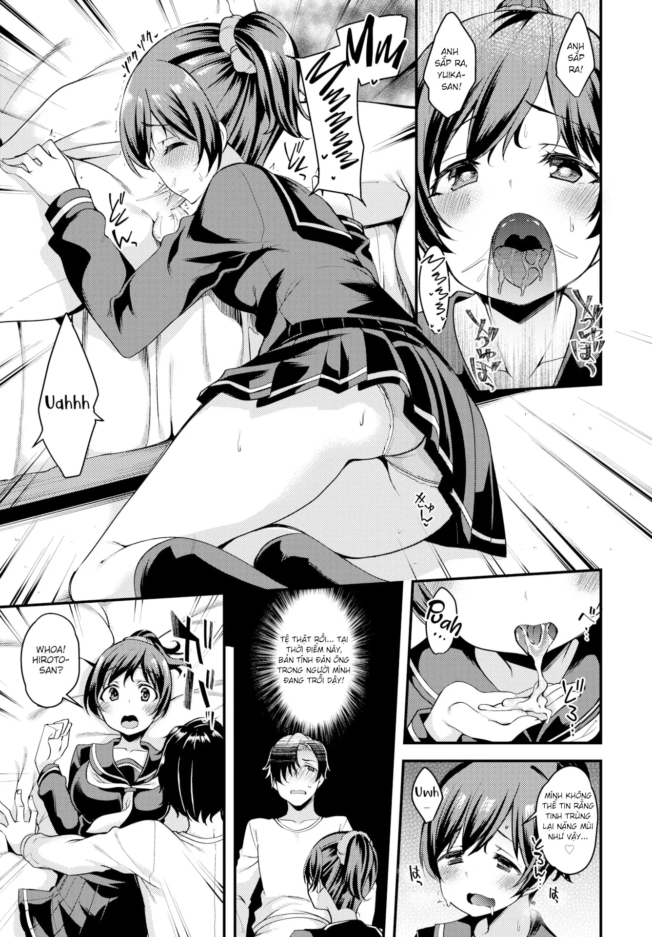 HentaiVN.net - Ảnh 7 - Những từ ngữ mà em muốn truyền tải tới anh [With the Words I Want to Convey to You] - Chap 1