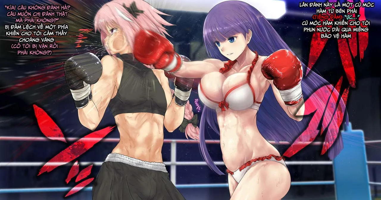 HentaiVN.net - Ảnh 13 - Martha-san VS Astolfo ~ Shinya no Sparring ~ [マルタさんVSアストルフォ ～深夜のスパーリング～] - Chap 1