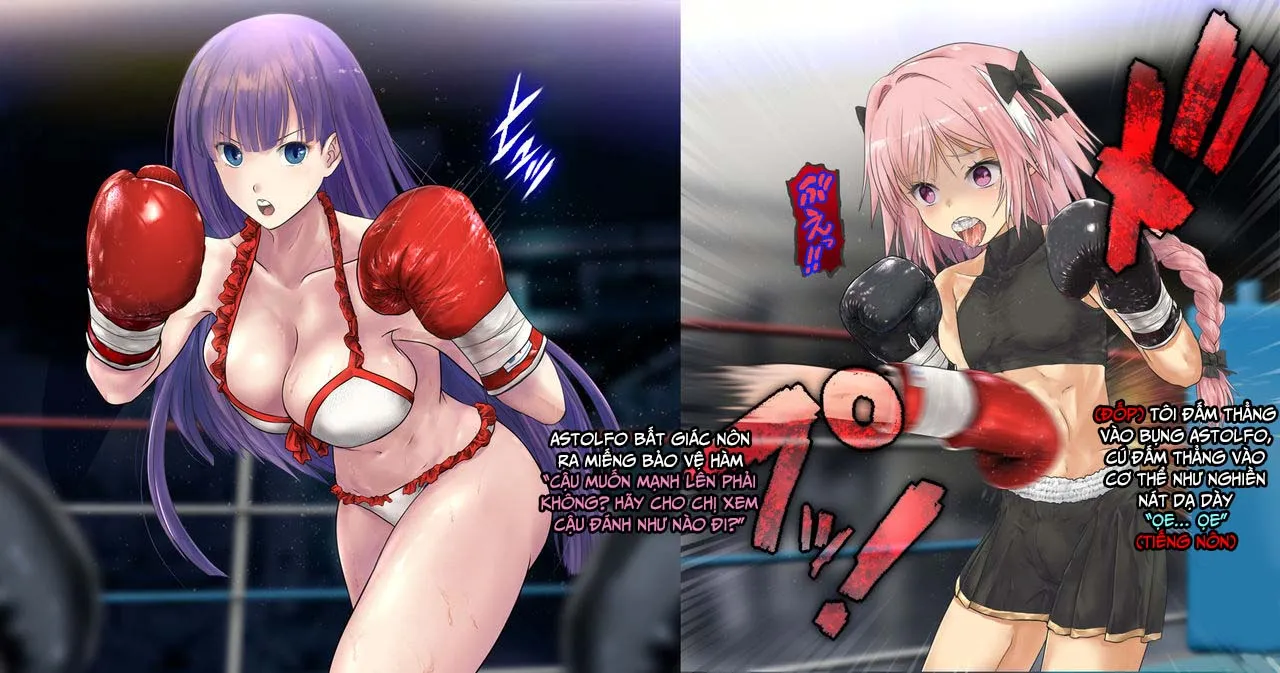 HentaiVN.net - Ảnh 16 - Martha-san VS Astolfo ~ Shinya no Sparring ~ [マルタさんVSアストルフォ ～深夜のスパーリング～] - Chap 1