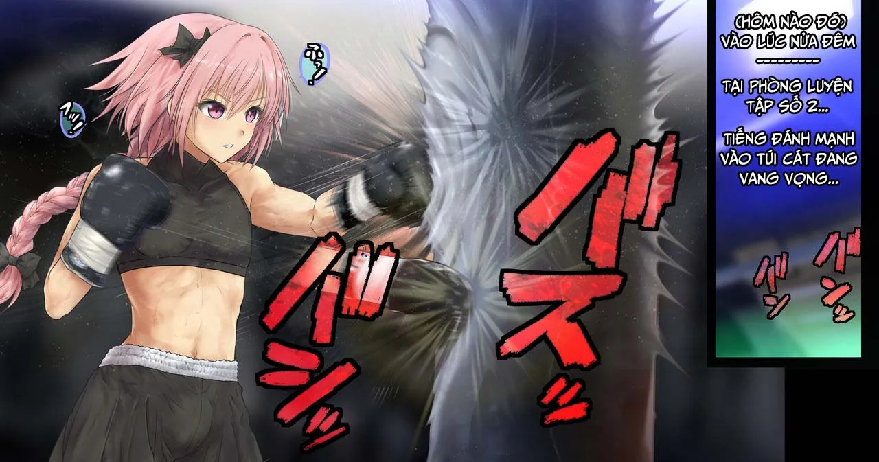 HentaiVN.net - Ảnh 3 - Martha-san VS Astolfo ~ Shinya no Sparring ~ [マルタさんVSアストルフォ ～深夜のスパーリング～] - Chap 1