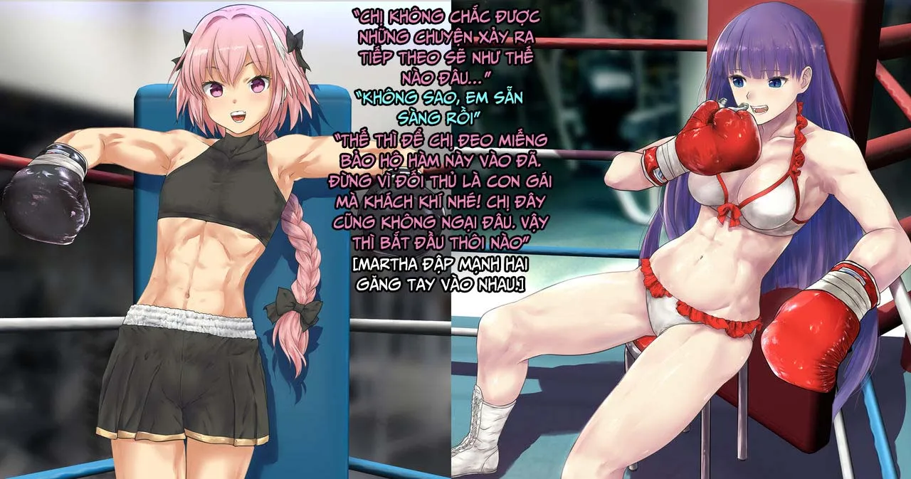 HentaiVN.net - Ảnh 6 - Martha-san VS Astolfo ~ Shinya no Sparring ~ [マルタさんVSアストルフォ ～深夜のスパーリング～] - Chap 1