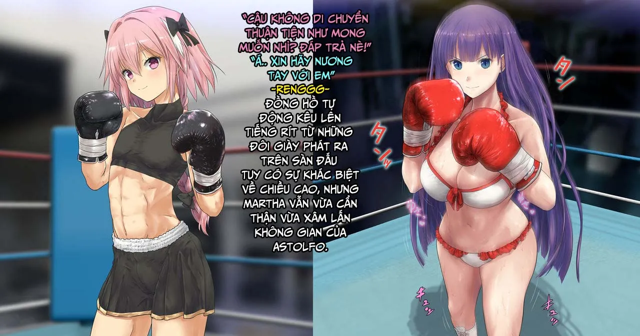 HentaiVN.net - Ảnh 7 - Martha-san VS Astolfo ~ Shinya no Sparring ~ [マルタさんVSアストルフォ ～深夜のスパーリング～] - Chap 1