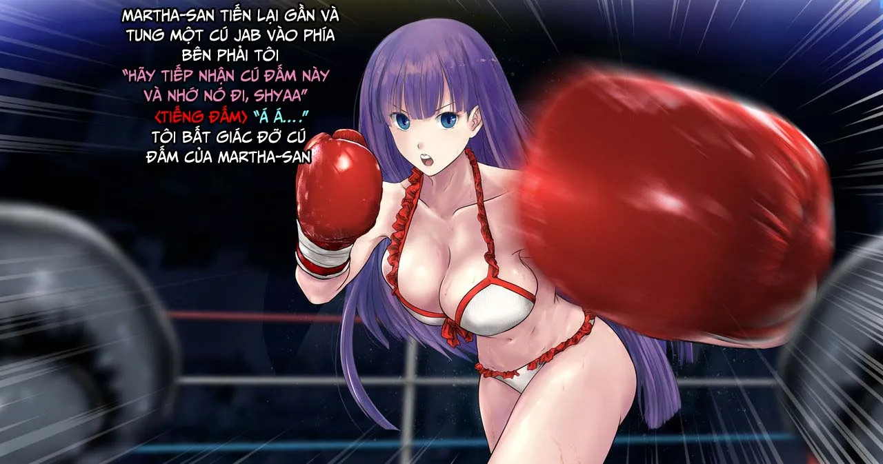 HentaiVN.net - Ảnh 9 - Martha-san VS Astolfo ~ Shinya no Sparring ~ [マルタさんVSアストルフォ ～深夜のスパーリング～] - Chap 1