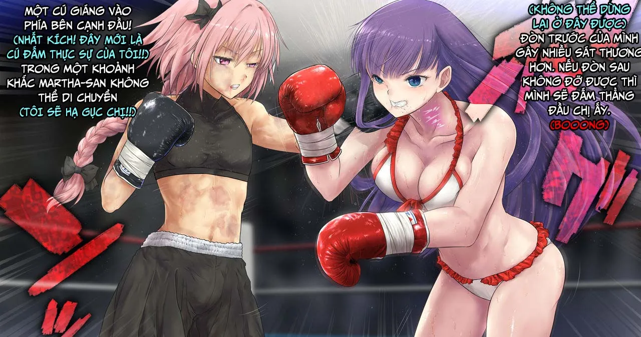 HentaiVN.net - Ảnh 11 - Martha-san VS Astolfo ~ Shinya no Sparring ~ [マルタさんVSアストルフォ ～深夜のスパーリング～] - Chap 2