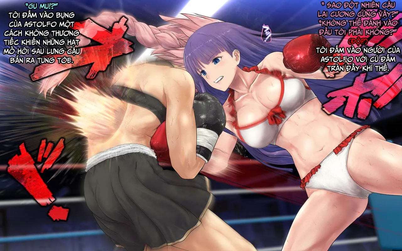 HentaiVN.net - Ảnh 20 - Martha-san VS Astolfo ~ Shinya no Sparring ~ [マルタさんVSアストルフォ ～深夜のスパーリング～] - Chap 2