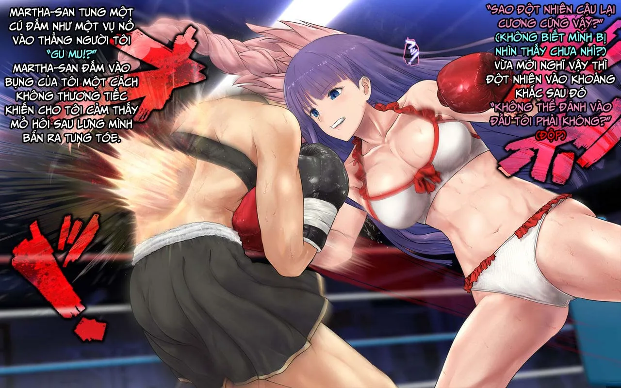 HentaiVN.net - Ảnh 21 - Martha-san VS Astolfo ~ Shinya no Sparring ~ [マルタさんVSアストルフォ ～深夜のスパーリング～] - Chap 2