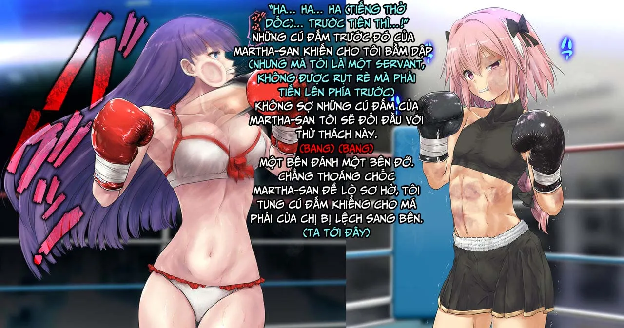 HentaiVN.net - Ảnh 7 - Martha-san VS Astolfo ~ Shinya no Sparring ~ [マルタさんVSアストルフォ ～深夜のスパーリング～] - Chap 2