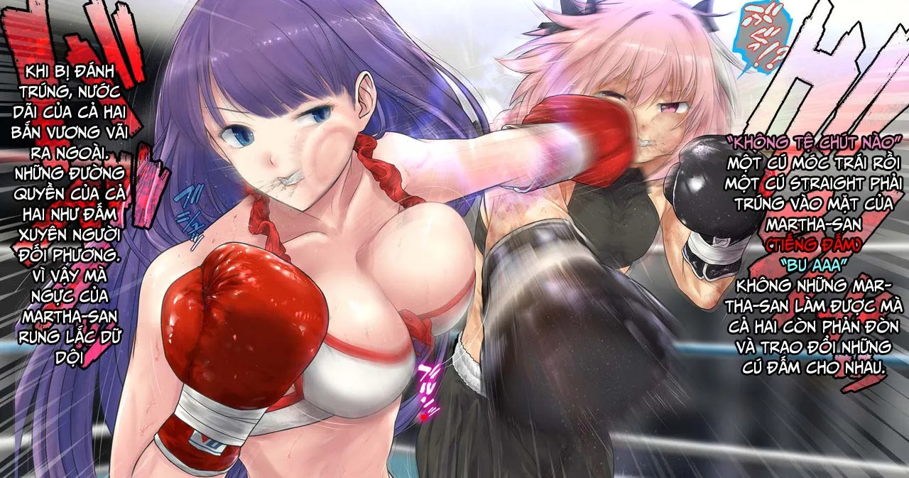HentaiVN.net - Ảnh 9 - Martha-san VS Astolfo ~ Shinya no Sparring ~ [マルタさんVSアストルフォ ～深夜のスパーリング～] - Chap 2