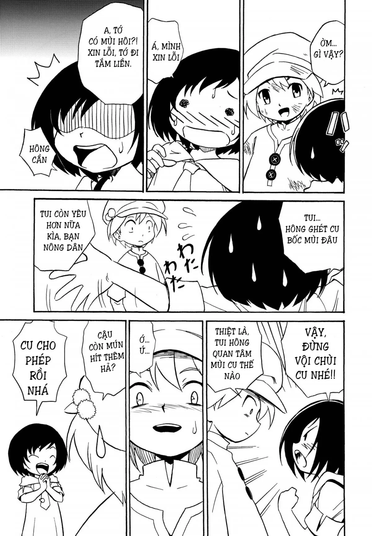 HentaiVN.net - Ảnh 4 - Cu nông dân thích cu nông dân [Ase Kaita Ato wa] - Chap 1
