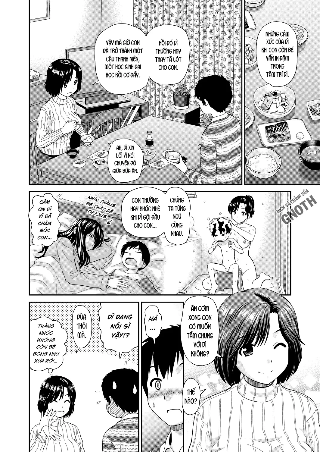 HentaiVN.net - Ảnh 3 - Fresh Aunty Ayako [Tateseta Oba Ayako] - Chap 1
