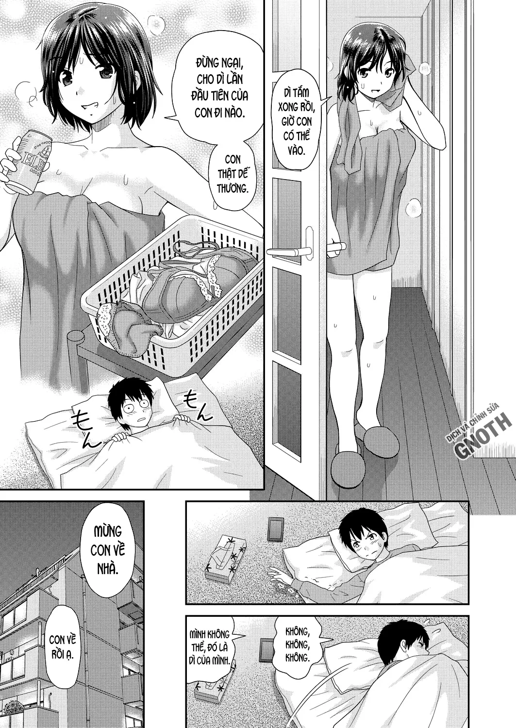HentaiVN.net - Ảnh 4 - Fresh Aunty Ayako [Tateseta Oba Ayako] - Chap 1