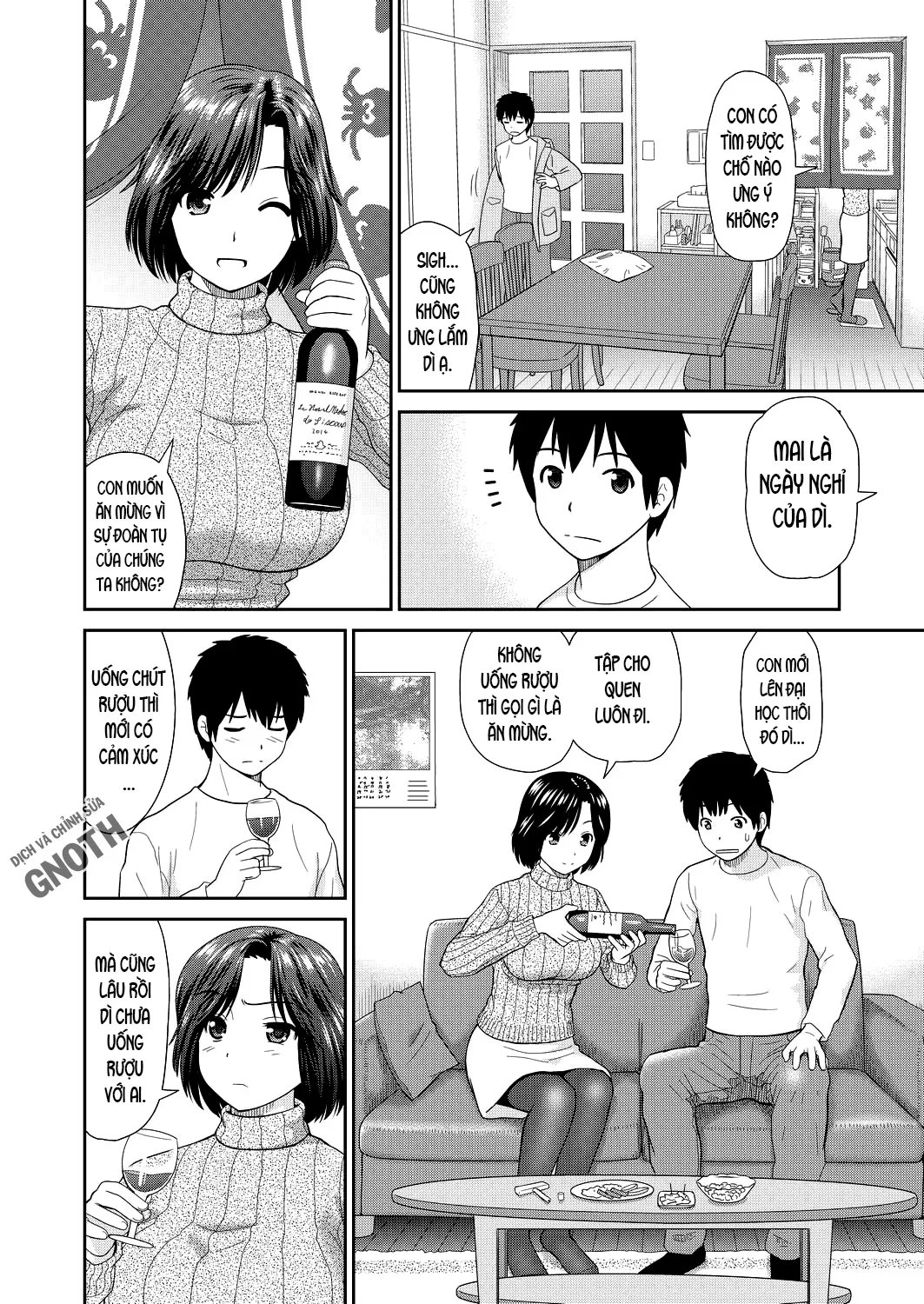 HentaiVN.net - Ảnh 5 - Fresh Aunty Ayako [Tateseta Oba Ayako] - Chap 1
